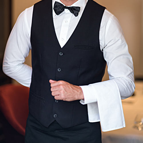 Hotel Restaurant Waiter Uniform Full Sleeve Chef Jacket Restaurant Work  Clothes For Man And Female - Food Service - AliExpress