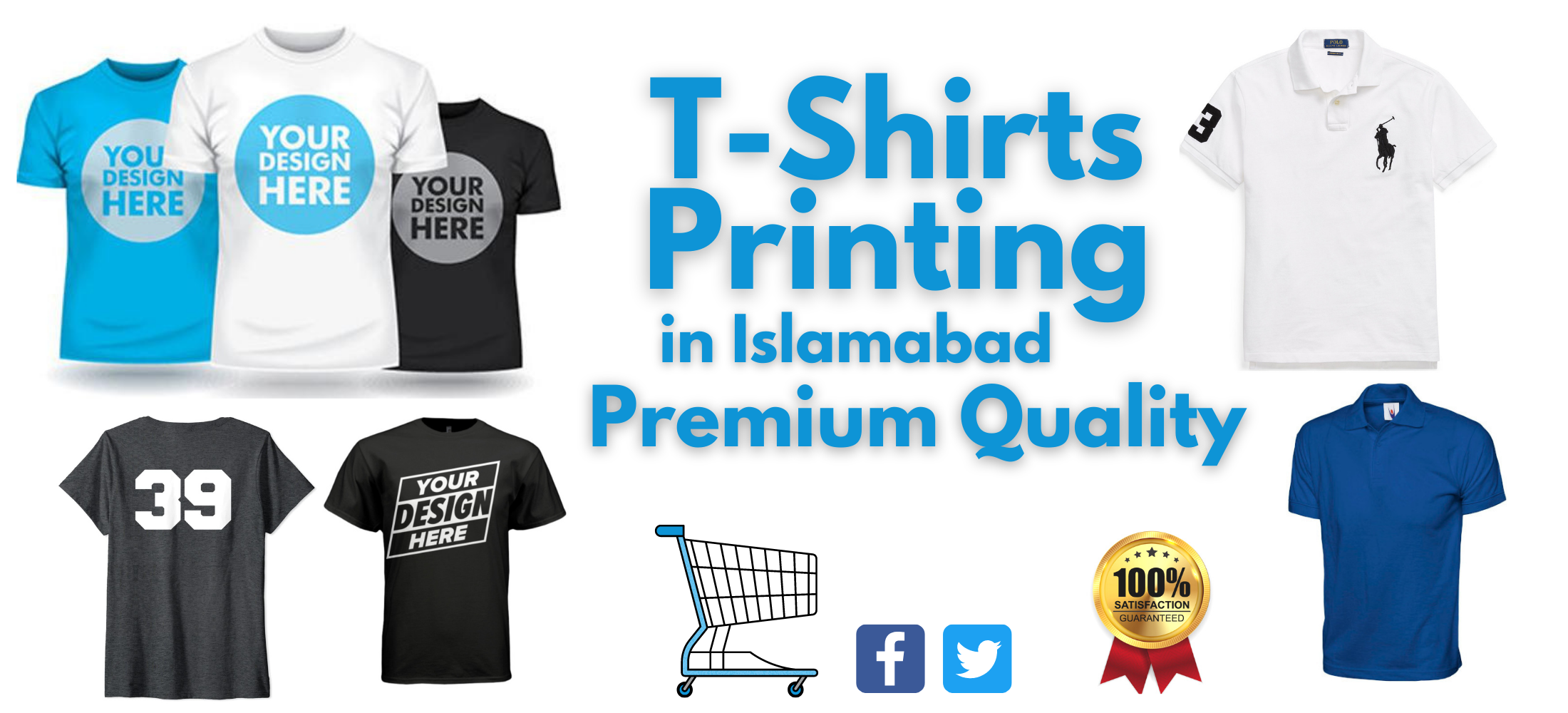 T Shirts Printing in Islamabad With Custom Logos & designs